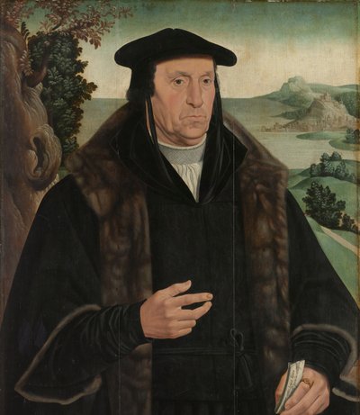 Cornelis Aerentsz van der Dussenin (1481-1556) muotokuva tekijältä Jan van Scorel (copy after)
