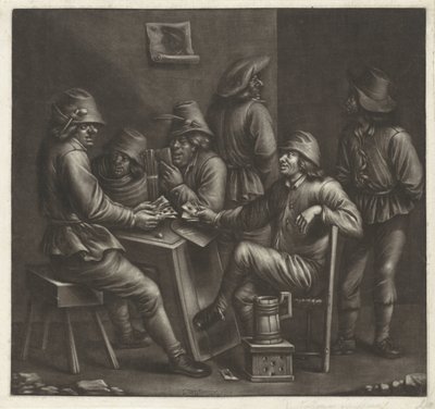 korttipelaajia tekijältä Jan van Somer