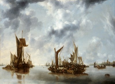 "Rauha", 1654 tekijältä Jan van de Cappelle