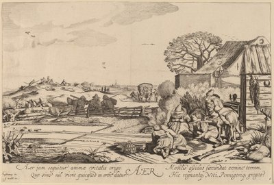 Ilmaa tekijältä Jan van de Velde II after Willem Buytewech