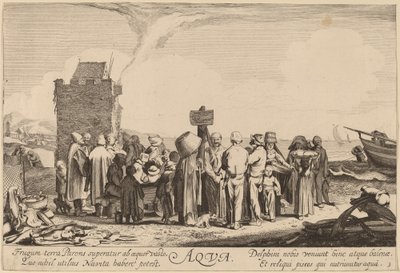 Vesi tekijältä Jan van de Velde II after Willem Buytewech