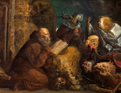Pyhän Antoniuksen kiusaus tekijältä Jan van de Venne