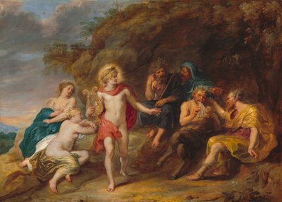 Midaksen tuomio, c. 1640. tekijältä Jan van den Hoecke