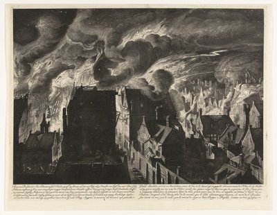 Elandsgrachtin raskaan tulipalon sammuttaminen, 1679 Swaaren palaa Amsterdamiin, d