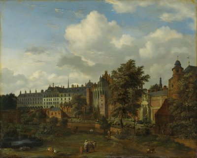 Vanha palatsi Brysselissä tekijältä Jan van der Heyden