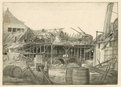 Palaneen varaston jäänteet tekijältä Jan van der Heyden