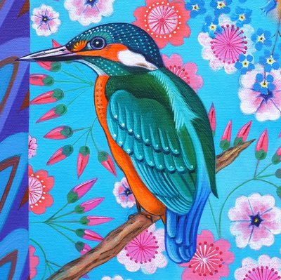 Kingfisher, 2016, tekijältä Jane Tattersfield