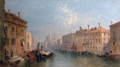 Canal Grande, Venetsia, Italia, n. 1875 tekijältä Jane Vivian