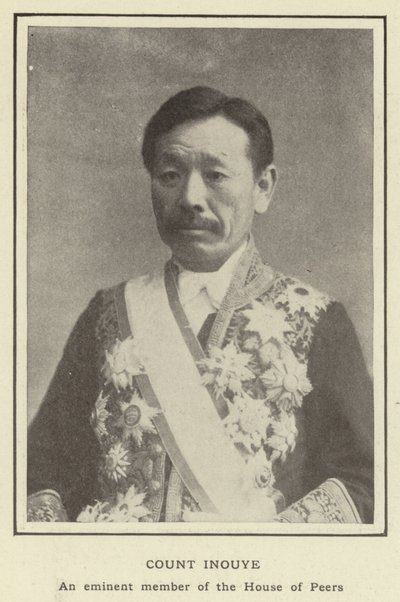 Kreivi Inouye, House of Peersin kuuluisa jäsen tekijältä Japanese Photographer