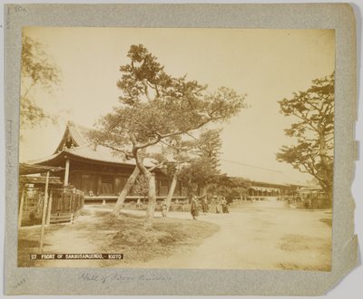 Sanjusangendon etuosa, Kioto, Japani (m/v kuva) tekijältä Japanese Photographer