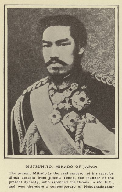 Mutsuhito, Mikado of Japan tekijältä Japanese Photographer