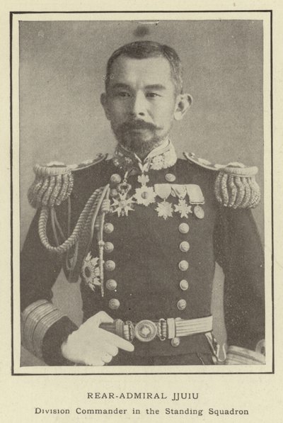 Kontra-amiraali Jjuiu, seisovalentueen divisioonan komentaja tekijältä Japanese Photographer