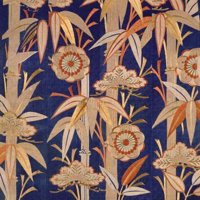 Buddhalaisen temppelin alttarikangas, Edo-kausi (1600-1868) 1805 (silkki) tekijältä Japanese School