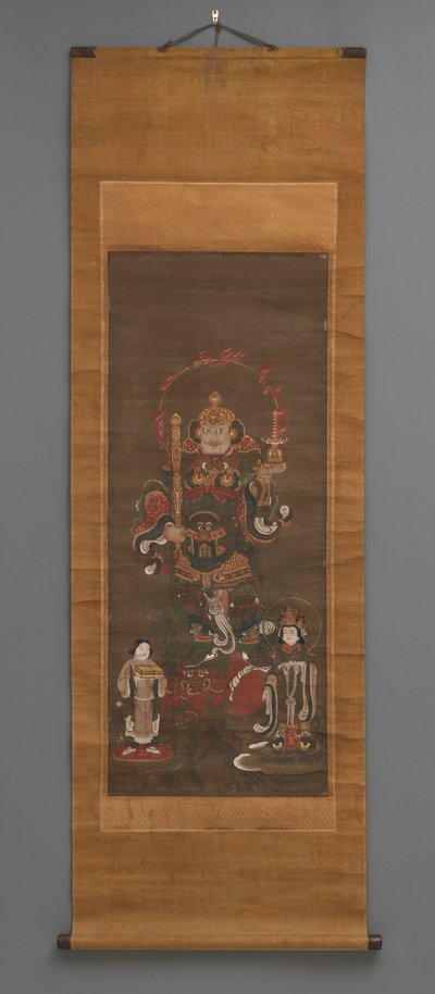 Kakemono, 1400-luvun alku tekijältä Japanese School