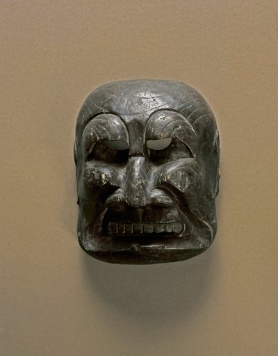 Kyogen theater mask tekijältä Japanese School