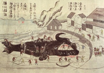 Valaan liitos, 1800-luvun loppu (värikaiverrus) tekijältä Japanese School