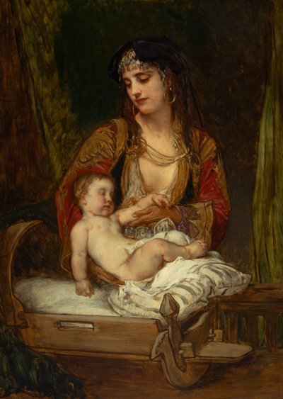 Montenegrolainen Madonna, 1865 tekijältä Jaroslav Cermak