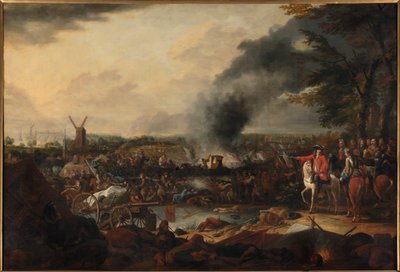 Ekerenin taistelu 30. kesäkuuta 1703, vuosien 1703 ja 1716 välillä. tekijältä Jasper Broers