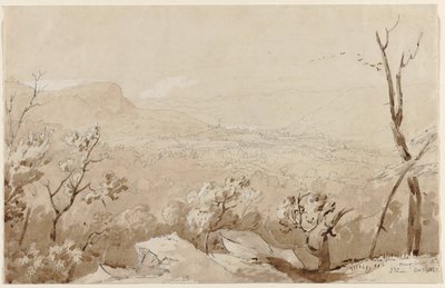 Näkymä Bald-vuorelta, Orange County, N. Y., N. Y. tekijältä Jasper Francis Cropsey