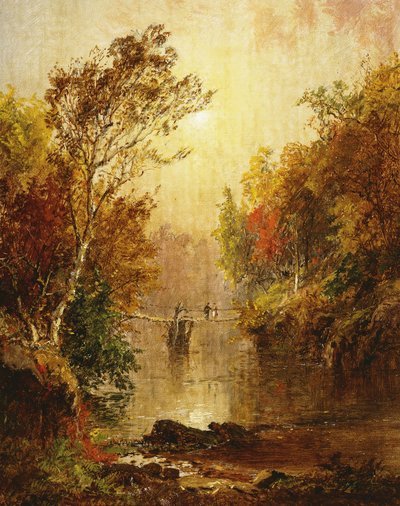 Syksy Wawayandalla, 1877 tekijältä Jasper Francis Cropsey