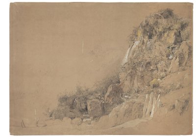Cliff Bonchurchissa tekijältä Jasper Francis Cropsey