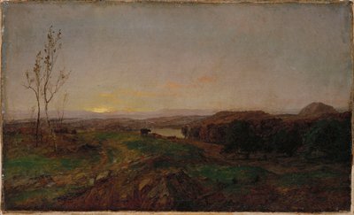 Varhaisen illan maisema tekijältä Jasper Francis Cropsey