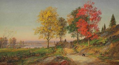 Greenwood Lake tekijältä Jasper Francis Cropsey