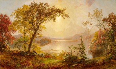 Greenwood Lake, syksy Hudsonilla tekijältä Jasper Francis Cropsey