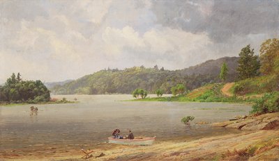 Wawayanda Lakella, New Jerseyssä tekijältä Jasper Francis Cropsey