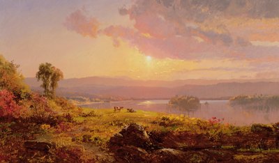 Susquehanna-joki, 1876 tekijältä Jasper Francis Cropsey