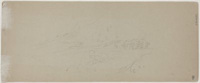 Näkymä vuorelle [verso] tekijältä Jasper Francis Cropsey