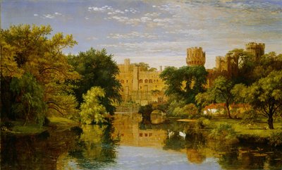 Castell de Warwick, Anglaterra, finès tekijältä Jasper Francis Cropsey