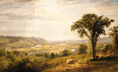 Wyoming Valley, Pennsylvania, 1864. tekijältä Jasper Francis Cropsey