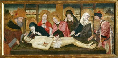 The Deploration of Christ - Kristuksen poistaminen ... tekijältä Jaume Huguet