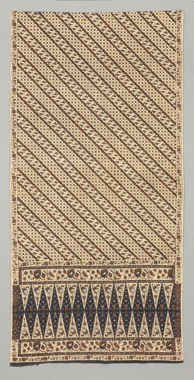 Sarong (kain kapala) tekijältä Javanese School