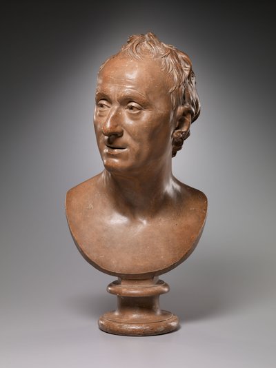 Denis Diderot tekijältä Jean-Antoine Houdon