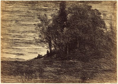 Erakon metsä tekijältä Jean-Baptiste-Camille Corot
