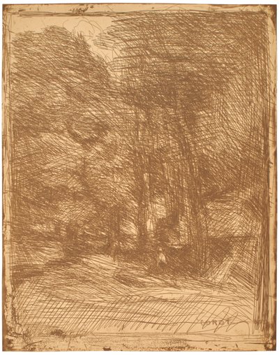 Muisto Bas-Bréausta tekijältä Jean-Baptiste-Camille Corot