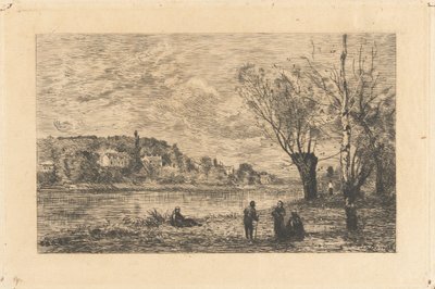 Avrayn kaupunki tekijältä Jean-Baptiste-Camille Corot