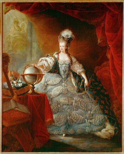 Queen Marie-Antoinette tekijältä Jean-Baptiste Andre Gautier D