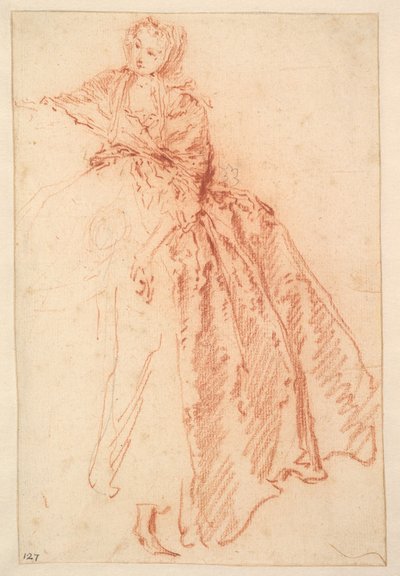 Studie für "M. de Pourceaugnac" tekijältä Jean-Baptiste Joseph Pater