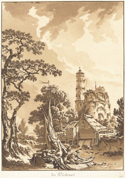Kalastajat tekijältä Jean-Baptiste Le Prince