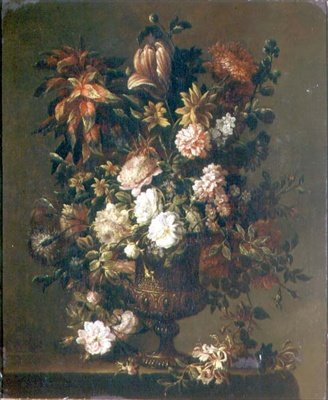 Tulpen, Narzissen und andere Blumen von Jean Baptiste Monnoyer