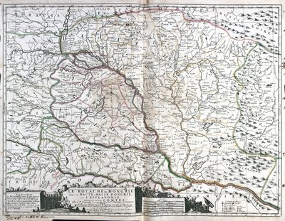 Itävalta (osavaltio: Ala-Itävallan alue, Wien, Steiermark, Burgenland), Slovakia, Unkari, Pohjois-Serbia, Kroatia (lääni: Vukovar-Syrmia, Osijek-Baranja, Brod-Posavina, Poega-Slavonia, Virovitica-Podravina, Bjelovar-Bilogora, Koprivnica-Krievci, Meimurje,  tekijältä Jean-Baptiste Nolin