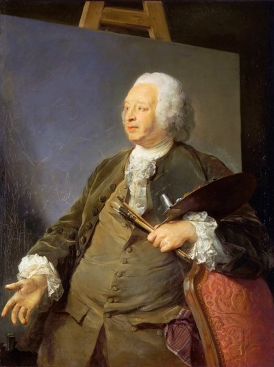 Jean-Baptiste Oudryn muotokuva tekijältä Jean Baptiste Perronneau