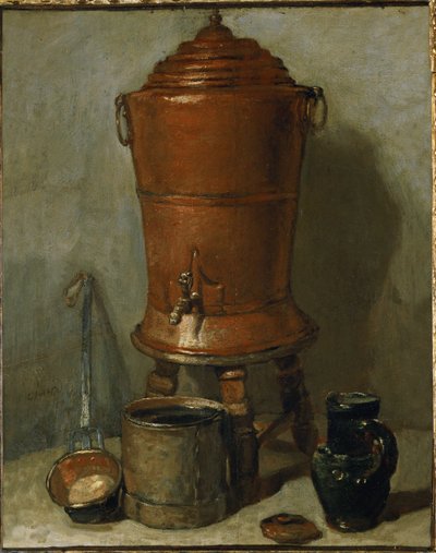 Kuparinen juomalähde ... tekijältä Jean-Baptiste Simeon Chardin
