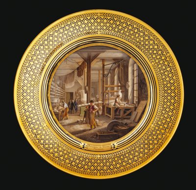 Sevres-posliini, n. 1820-1835 (posliini) tekijältä Jean-Charles Develly