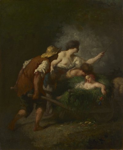 Paluu kentiltä tekijältä Jean-Francois Millet