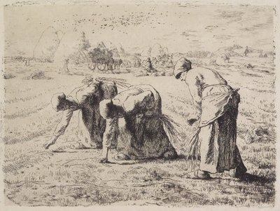 Tähkänpoimijat tekijältä Jean-Francois Millet