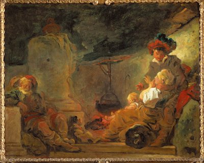 Kerjäläisen unelma ... tekijältä Jean-Honore Fragonard